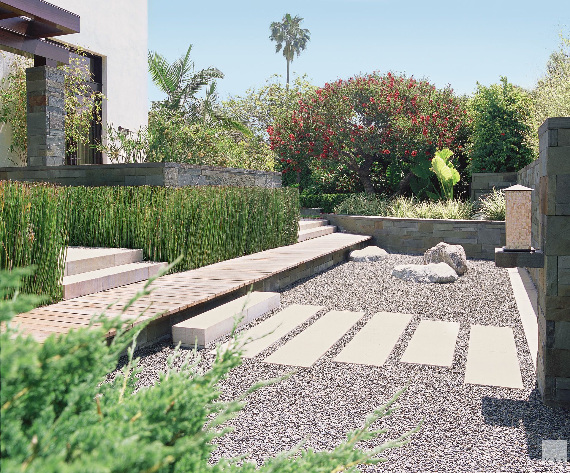 Décoration du jardin