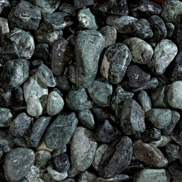 Galets roulés Verde Alpi , 25-40mm, sac de 25kg